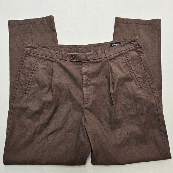 NWOT Bonobos Stretch Linen Blend Pants 42/34 - Picture 1 of 7